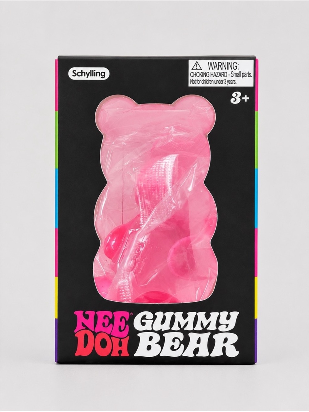 Inspired Gummy Bear Squishy - Pink Slow Rising Sensory Fidget Toy